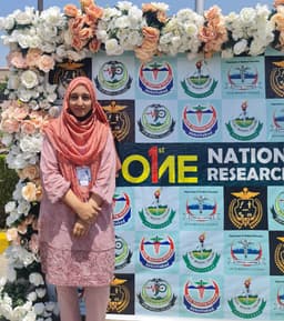 Nosheen's testimonial - Khyber Medical College Class of 2026